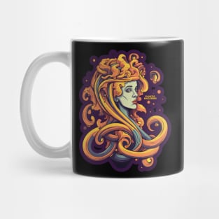 Plastic Macaroni Boho Trippy Hippy Manicotti Mug